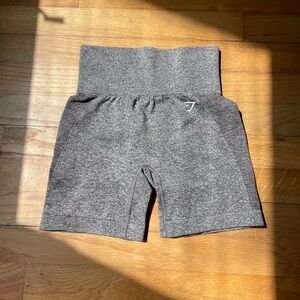 Gymshark Charcoal Knit Shorts